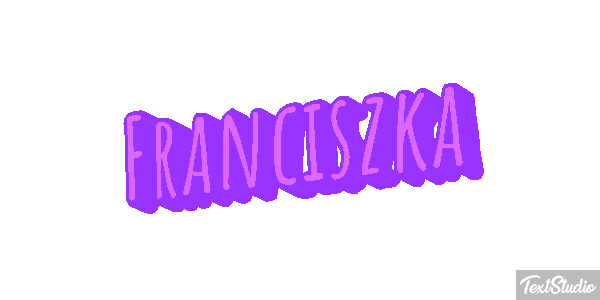 Franciszka Texteffekt