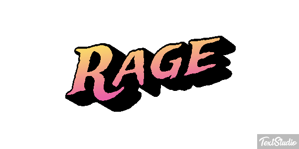 Rage Texteffekt