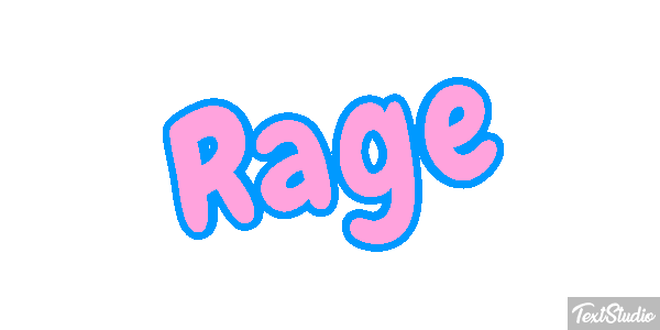 Rage Texteffekt