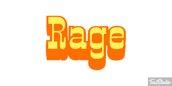 Rage Texteffekt