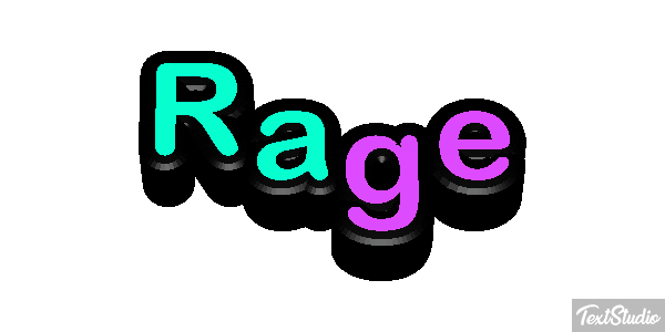 Rage Texteffekt