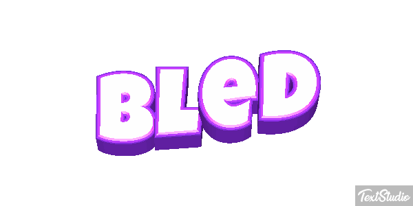 Bled Effetto testo