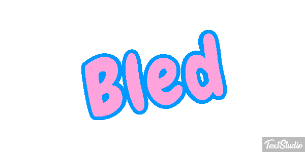 Bled Effetto testo