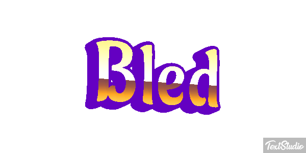 Bled Effetto testo