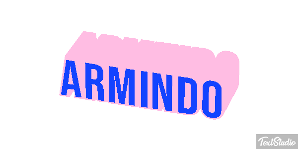 Armindo Текстовый эффект