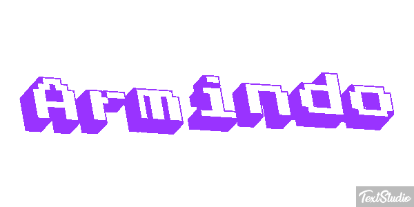Armindo Текстовый эффект
