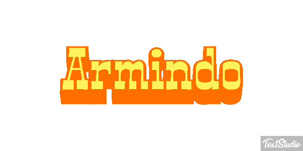Armindo Текстовый эффект