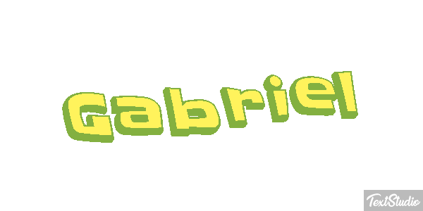 Gabriel Efecto de texto