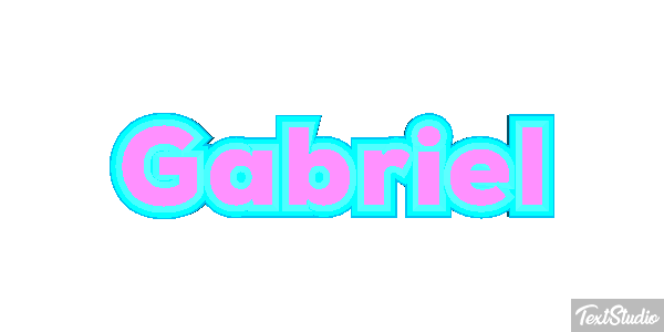 Gabriel Efecto de texto