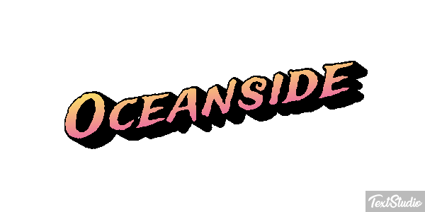 Oceanside Текстовый эффект