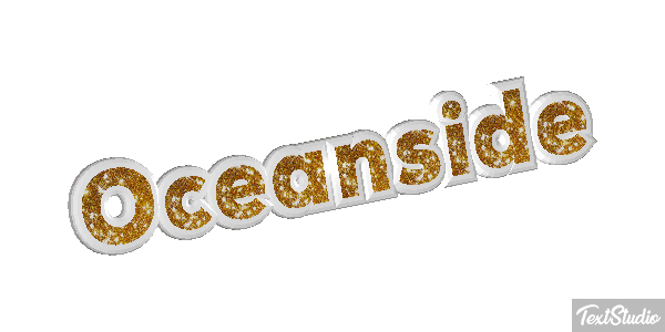 Oceanside Текстовый эффект