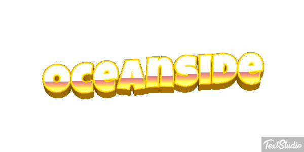 Oceanside Текстовый эффект