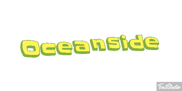 Oceanside Текстовый эффект