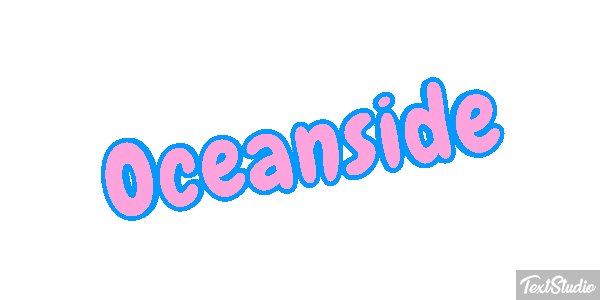 Oceanside Текстовый эффект