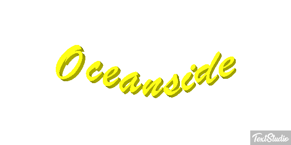 Oceanside Текстовый эффект