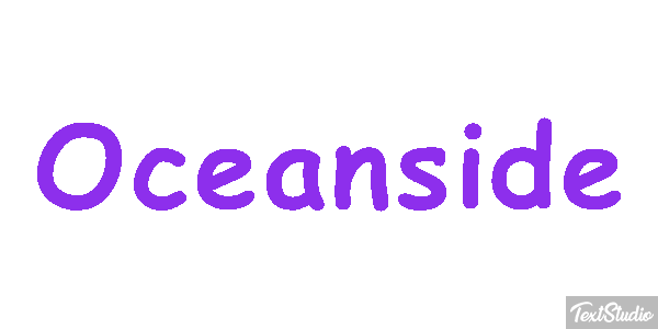 Oceanside Текстовый эффект