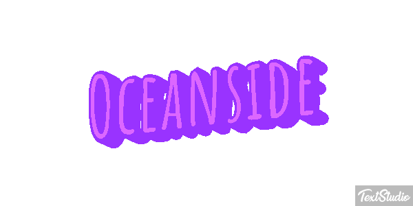 Oceanside Текстовый эффект