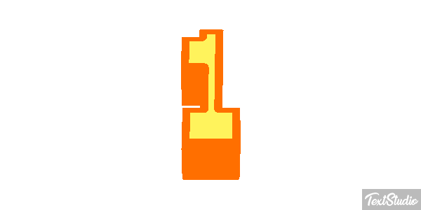 1 Number Animated GIF Logo Designs 1 Number Animated GIF Logo Designs