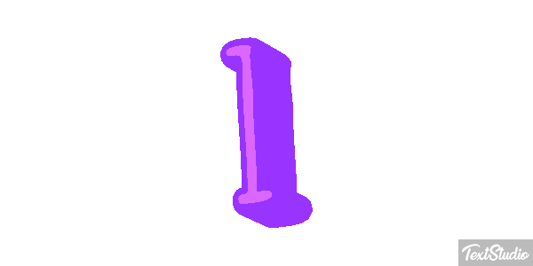 1 Text effect