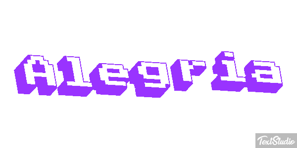 Alegría Efecto de texto