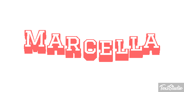 Marcella テキスト効果