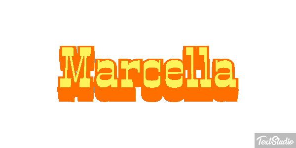 Marcella テキスト効果