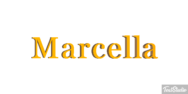 Marcella テキスト効果