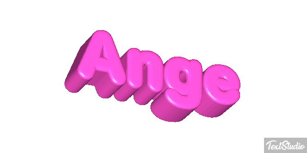 Ange Efecto de texto