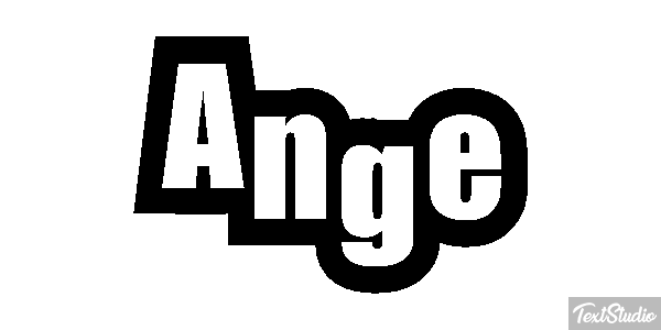 Ange Efecto de texto
