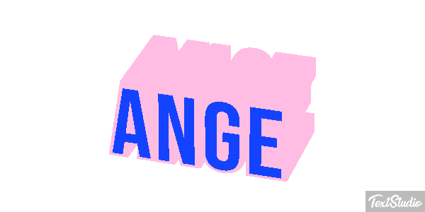 Ange Efecto de texto