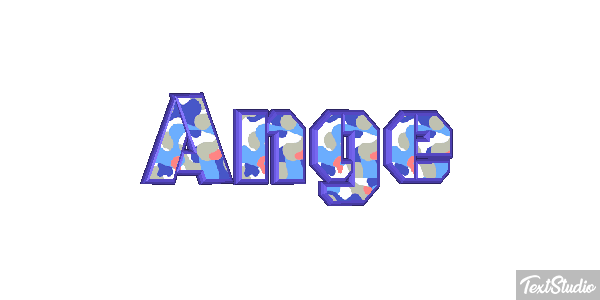 Ange Efecto de texto