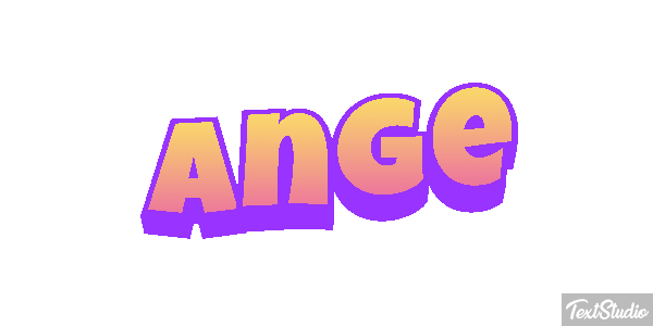 Ange Efecto de texto