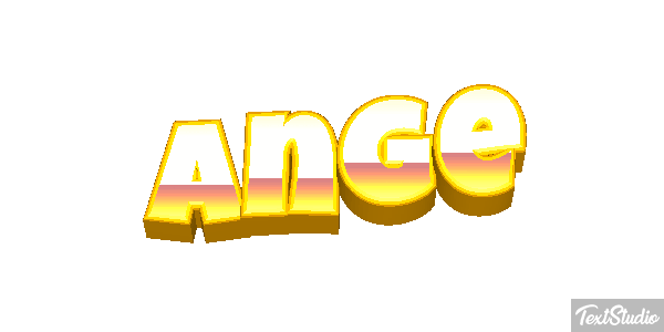 Ange Efecto de texto