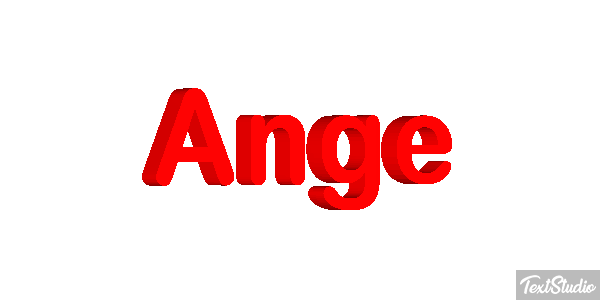 Ange Efecto de texto