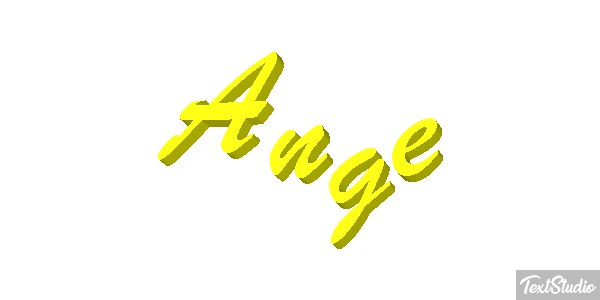 Ange Efecto de texto