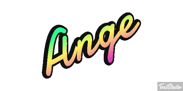 Ange Efecto de texto