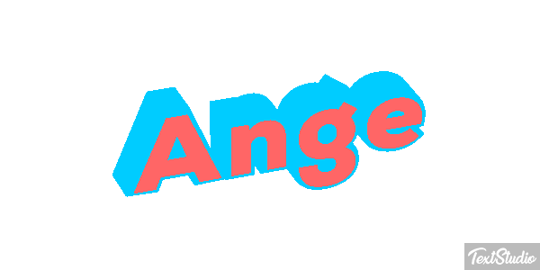 Ange Efecto de texto