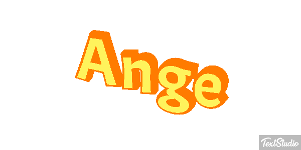 Ange Efecto de texto