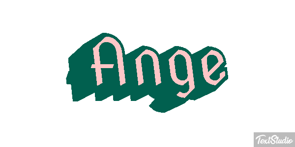 Ange Efecto de texto