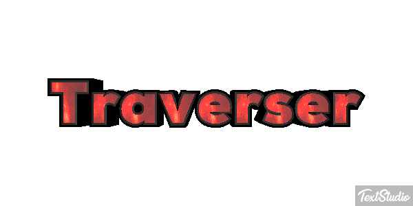 Traverser Effet de texte