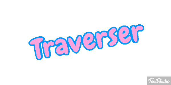 Traverser Effet de texte