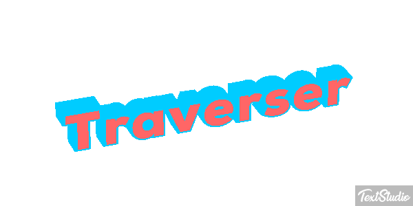 Traverser Effet de texte