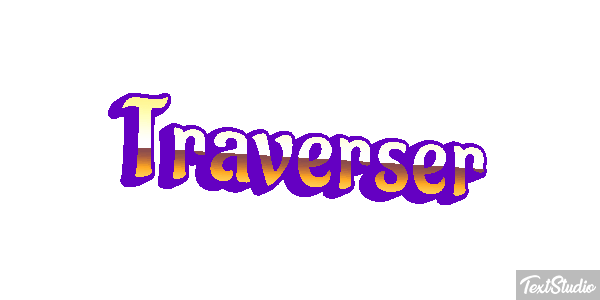 Traverser Effet de texte