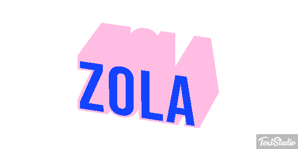 Zola Text effect