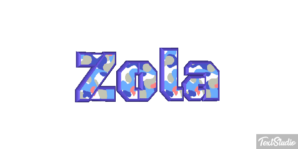 Zola Text effect