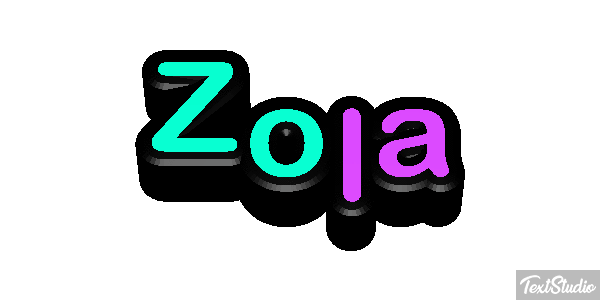 Zola Text effect