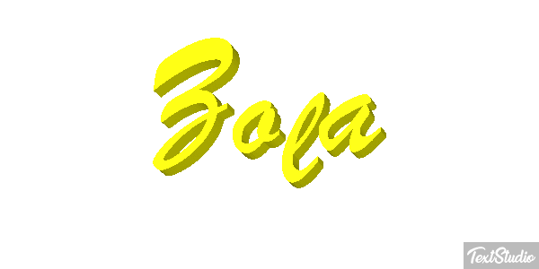 Zola Text effect