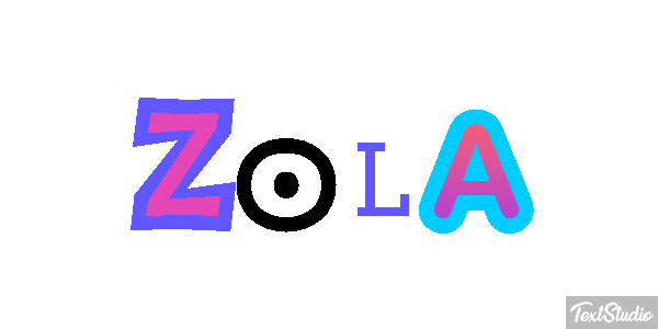 Zola Text effect