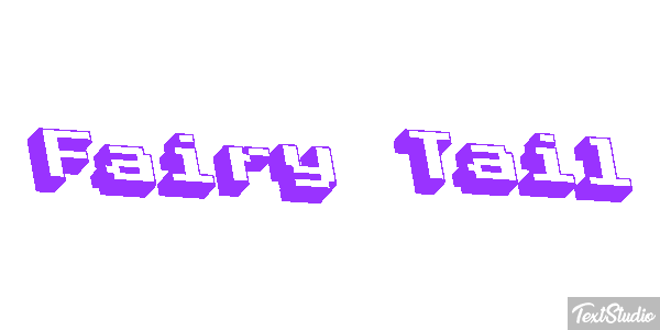 Fairy Tail Efekt tekstowy
