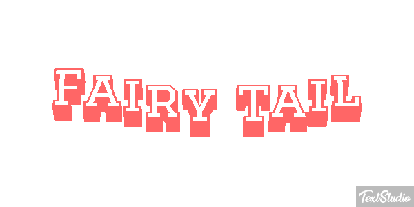 Fairy Tail Efekt tekstowy